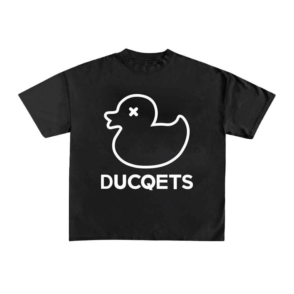 DUCQIE Black Tee