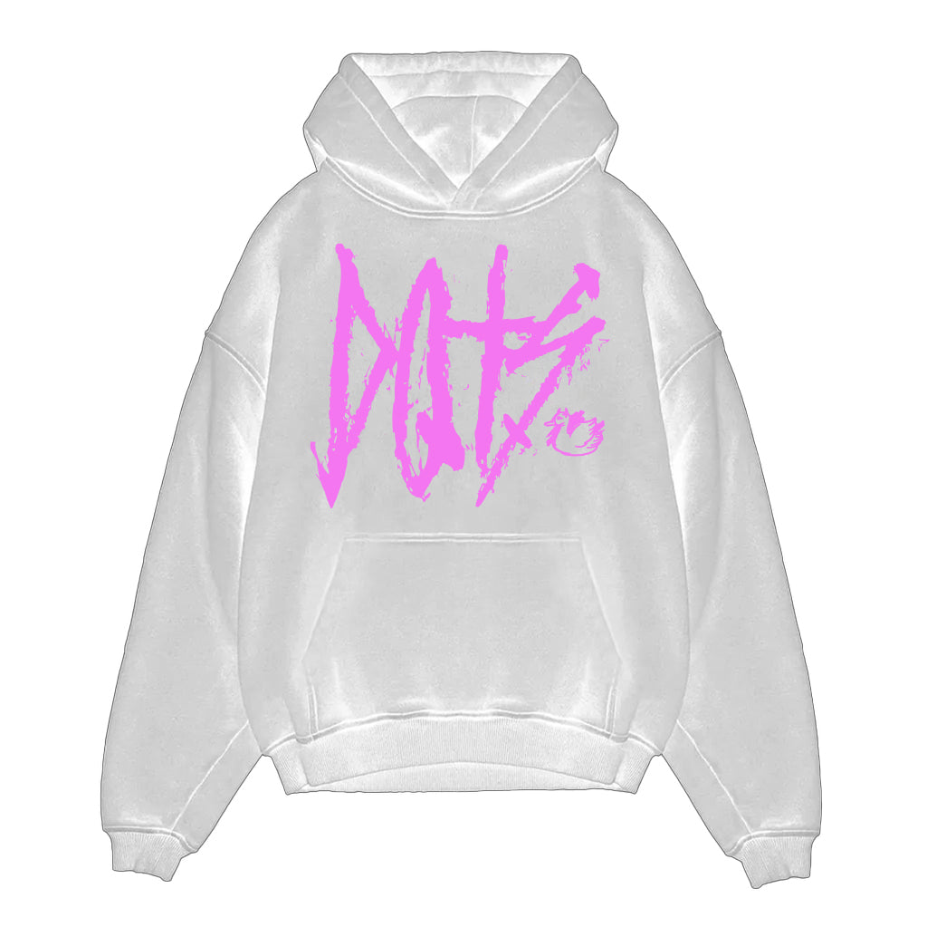 DQTS punk pink script Hoodie