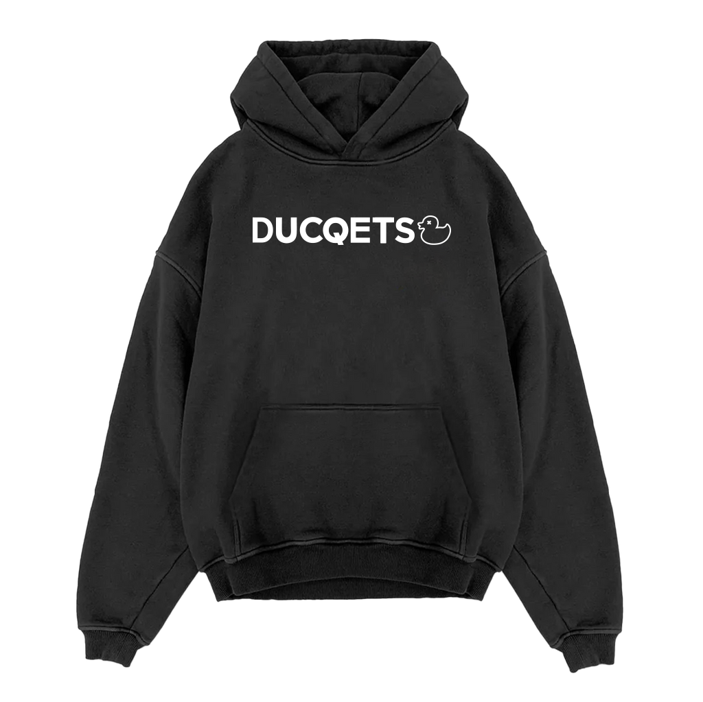 DUCQIE Ducqets Black Hoodie